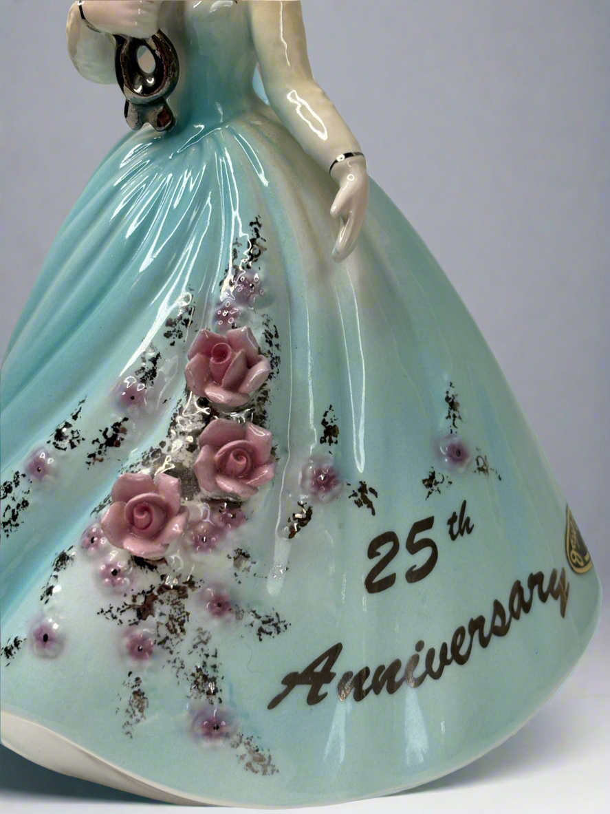 A064 25th Anniversary Music Figurine by Josef Originals - 1970s