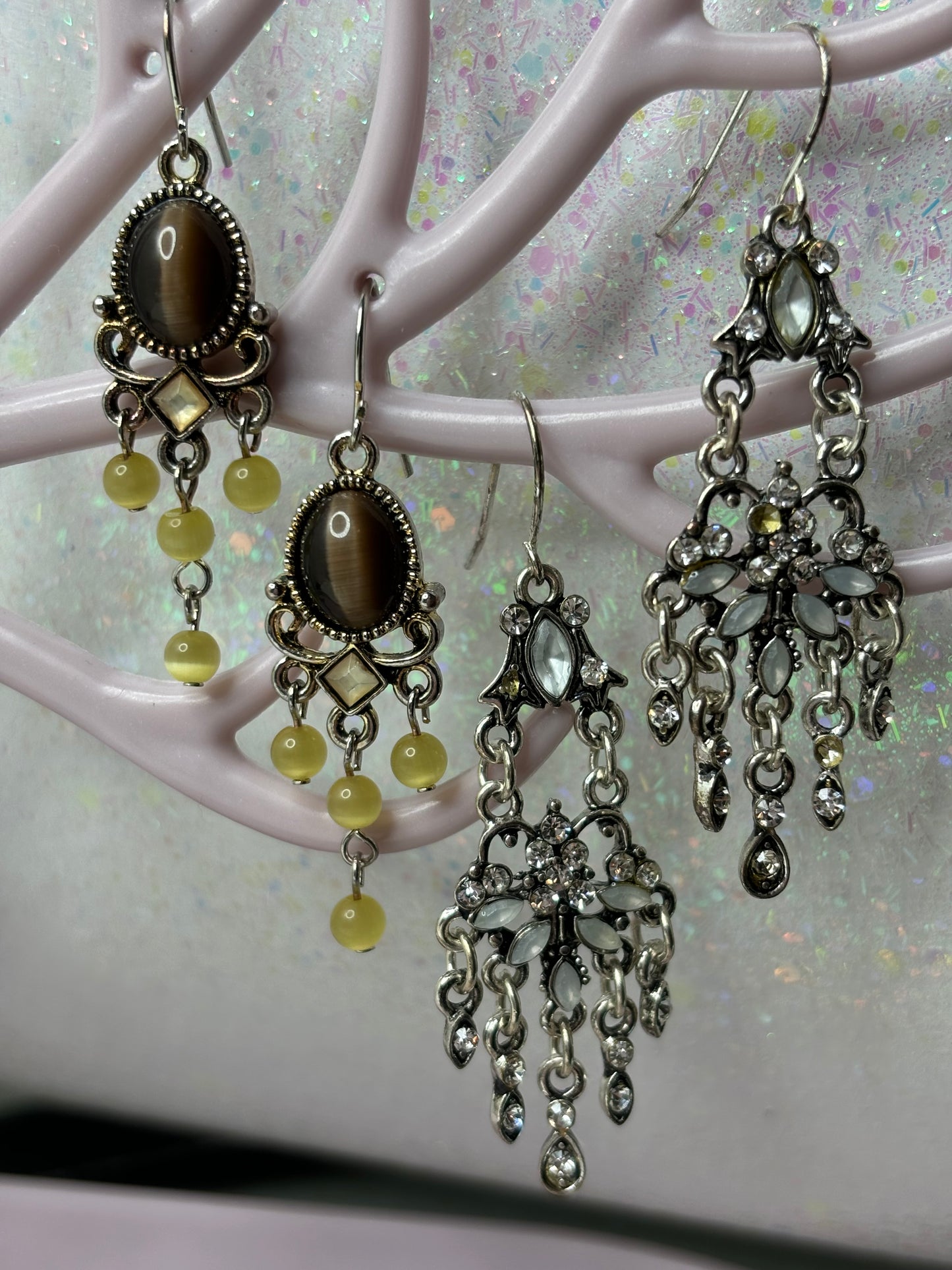 A048 Set of Chandelier Earrings