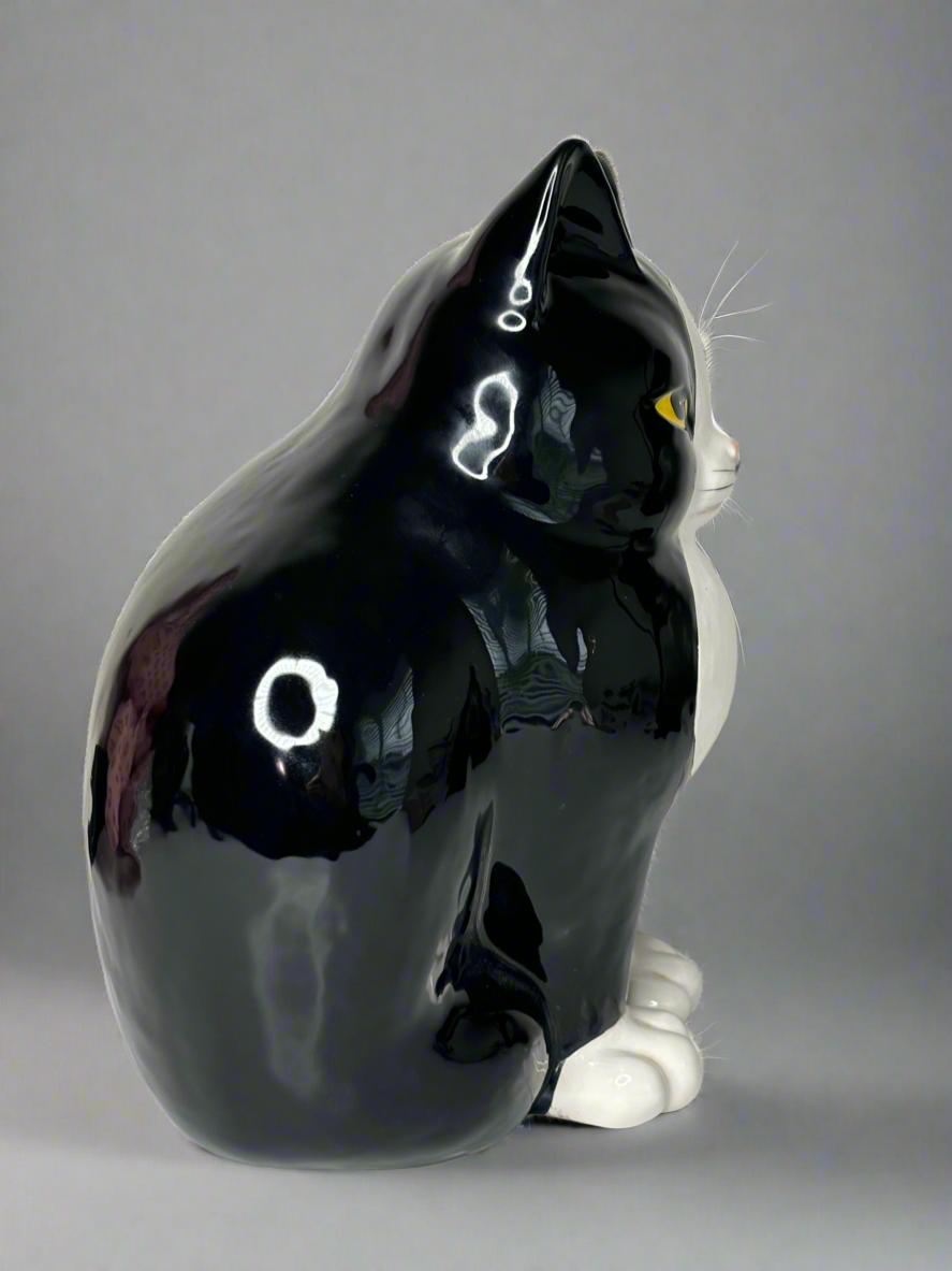 Rosenthal Netter Handcrafted in Japan Big Black Cat