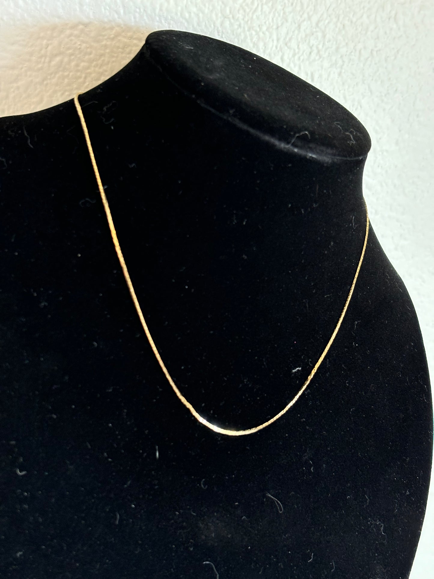 #0146 Avon stamped 16” Gold Toned Chain