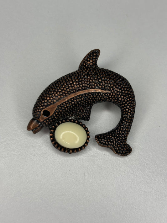 Small Dolphin Brooch