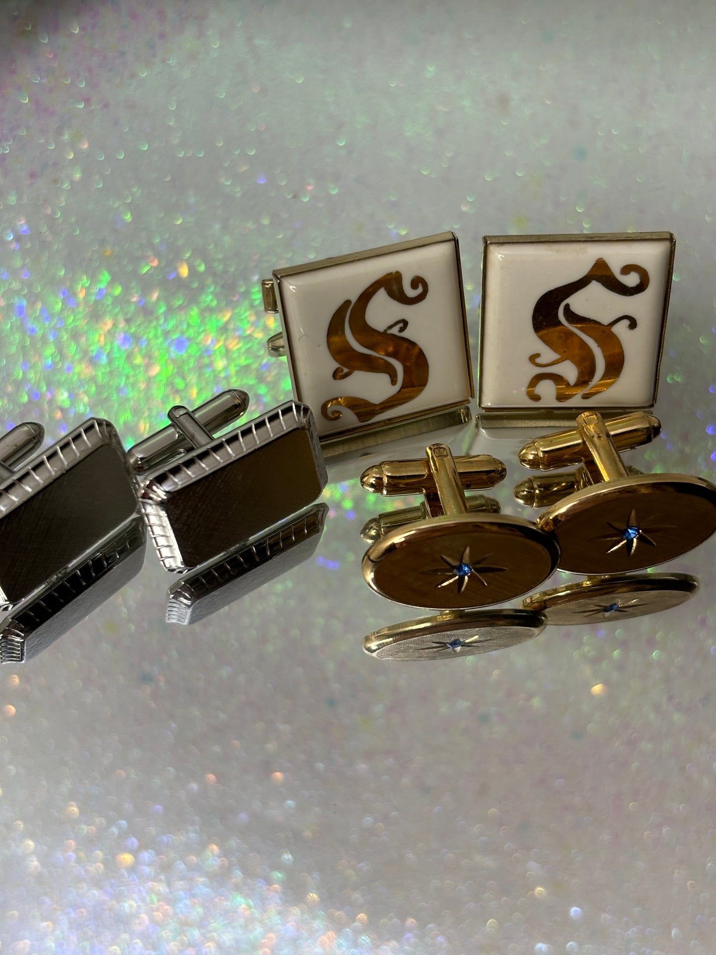 A066 Various Cuff Links - Various Signatures