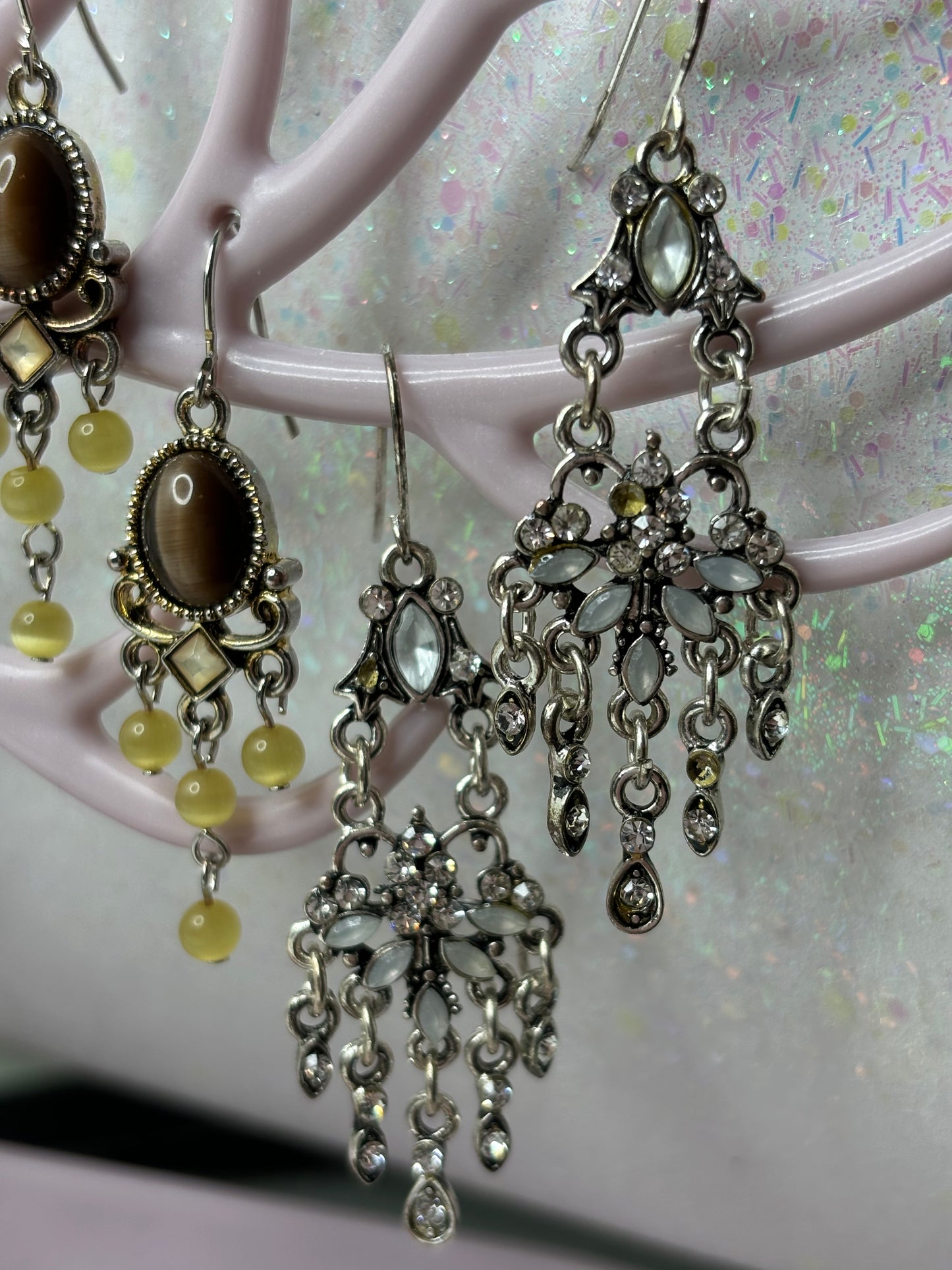 A048 Set of Chandelier Earrings