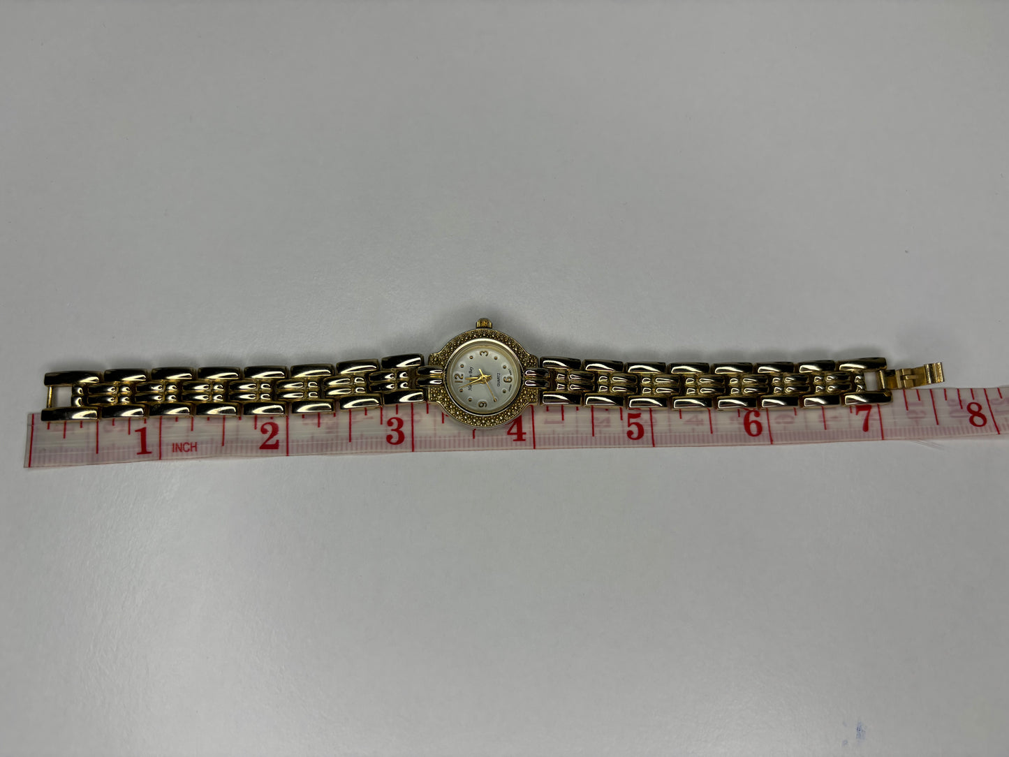 Hampton Bay Gold Women’s Watch 7” New Battery