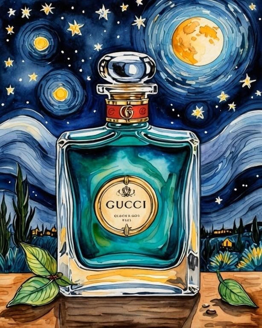 Parfum Gucci Tribute Limited Edition  Van Gogh Limited PRINT 16”x 20”