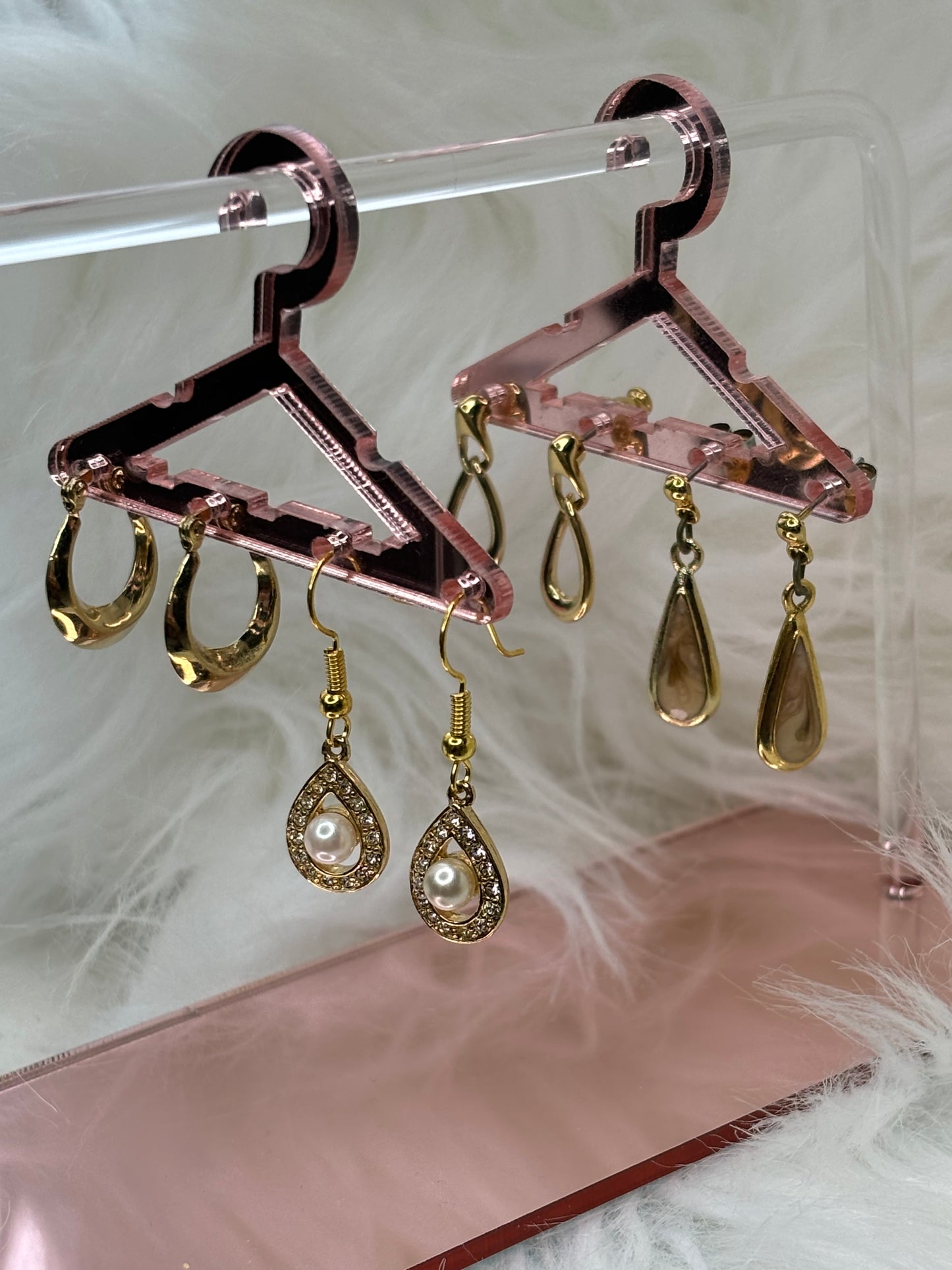 A123 Set of Gold Tone Earrings