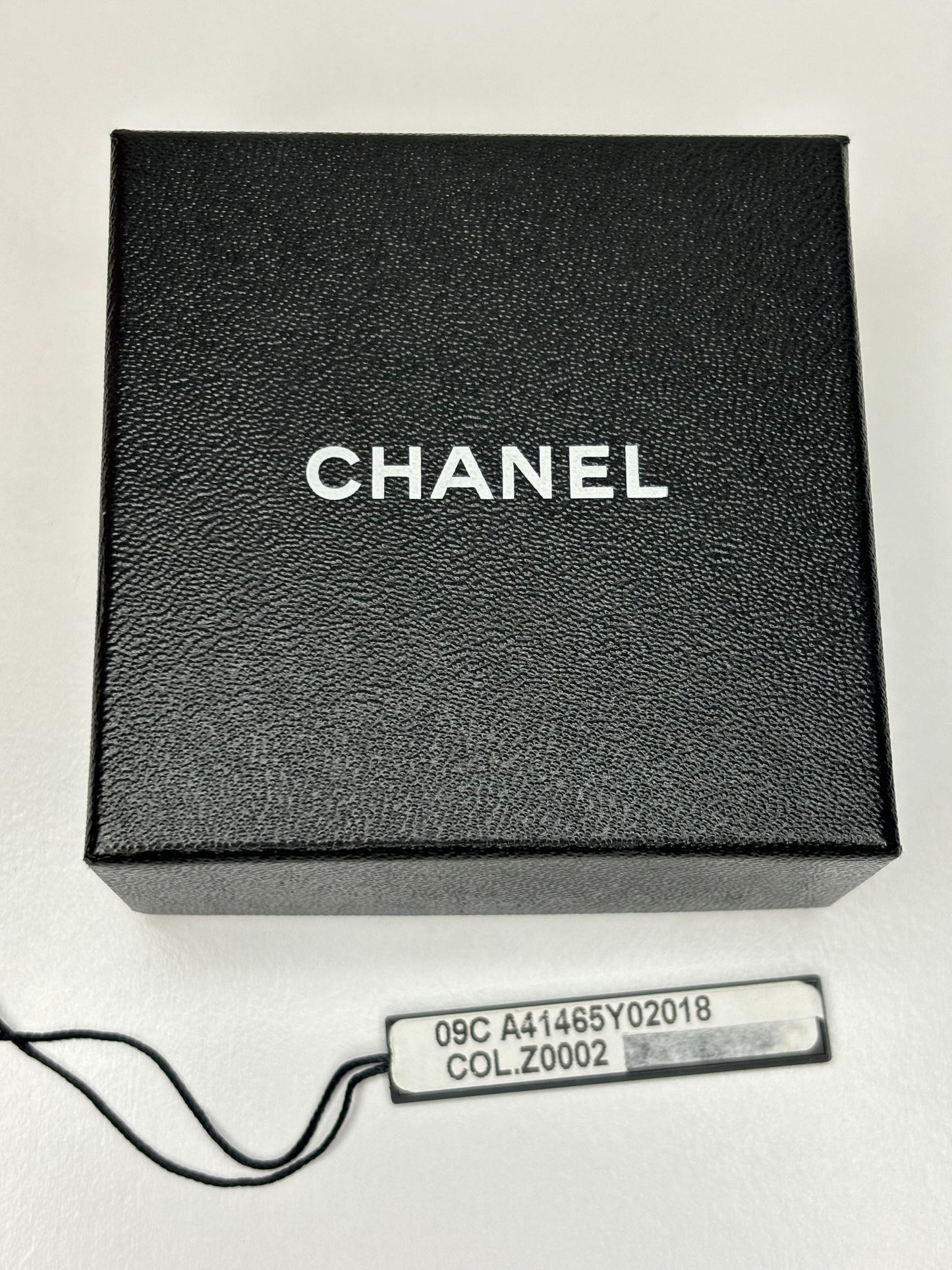 Authentic Chanel Rare Black Bow Earrings -Made in France Original Box and Tag Included