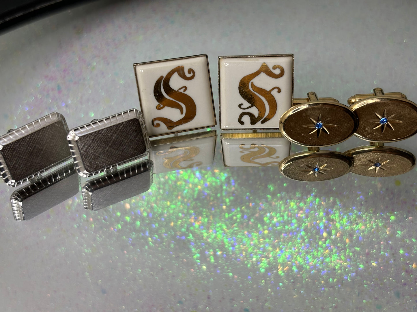 A066 Various Cuff Links - Various Signatures