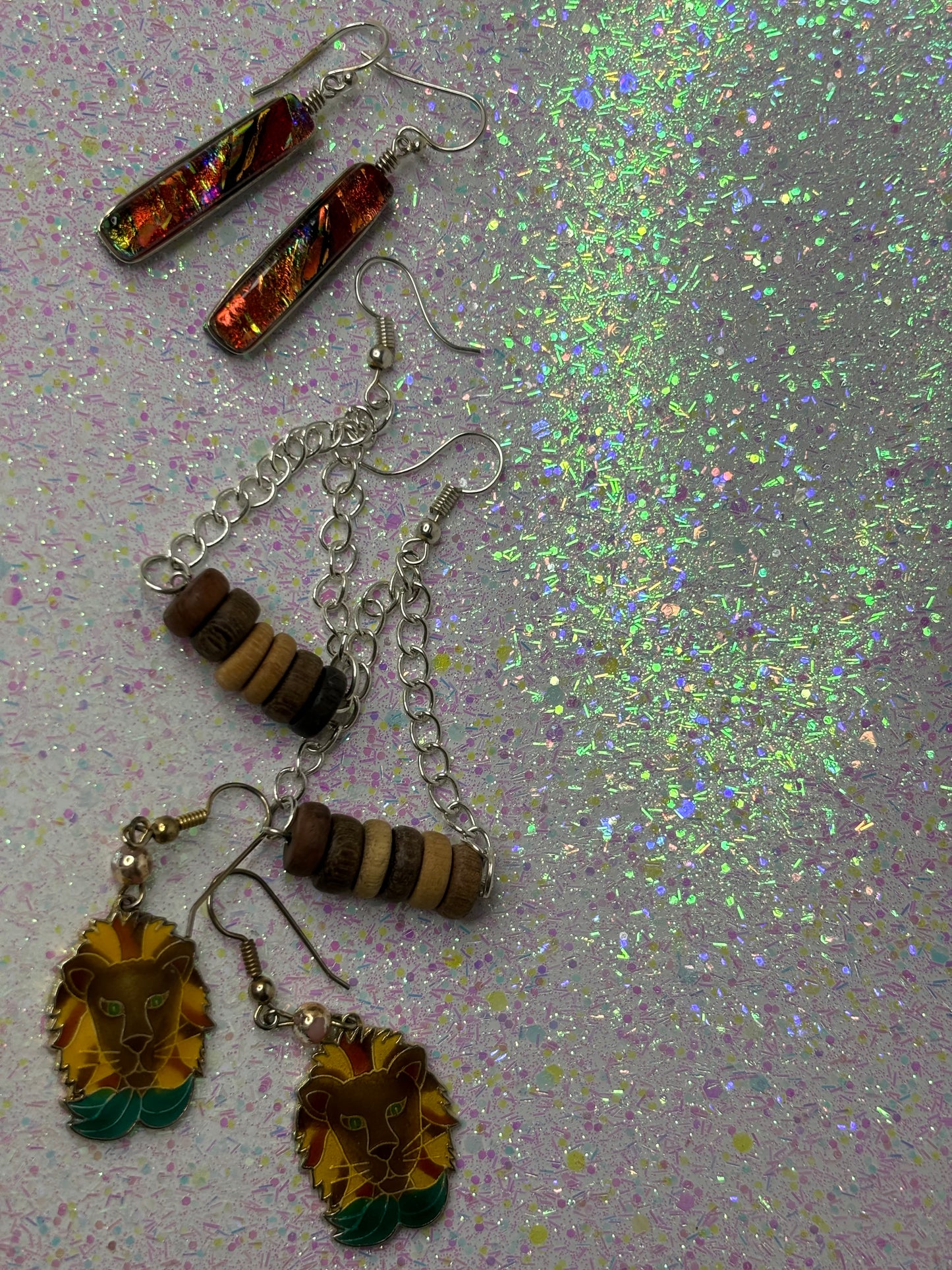 A069 Brown Toned Various Earrings