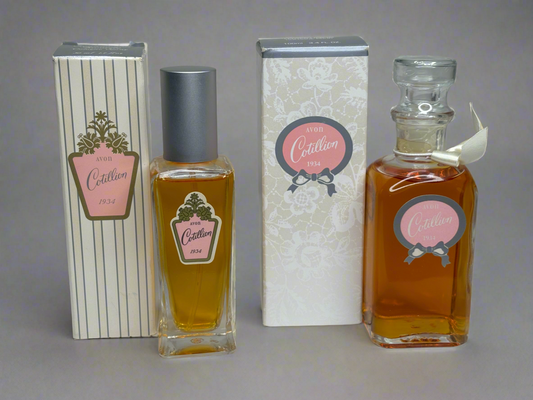 Avon Cotillion 1934 Fragrance Traditions Cologne Pour (3.4 oz) & Cologne Spray (1.7 oz) New