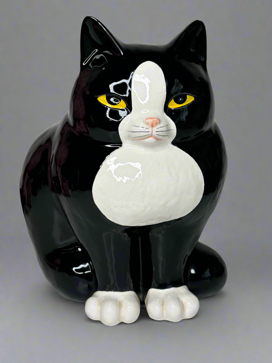 Rosenthal Netter Handcrafted in Japan Big Black Cat