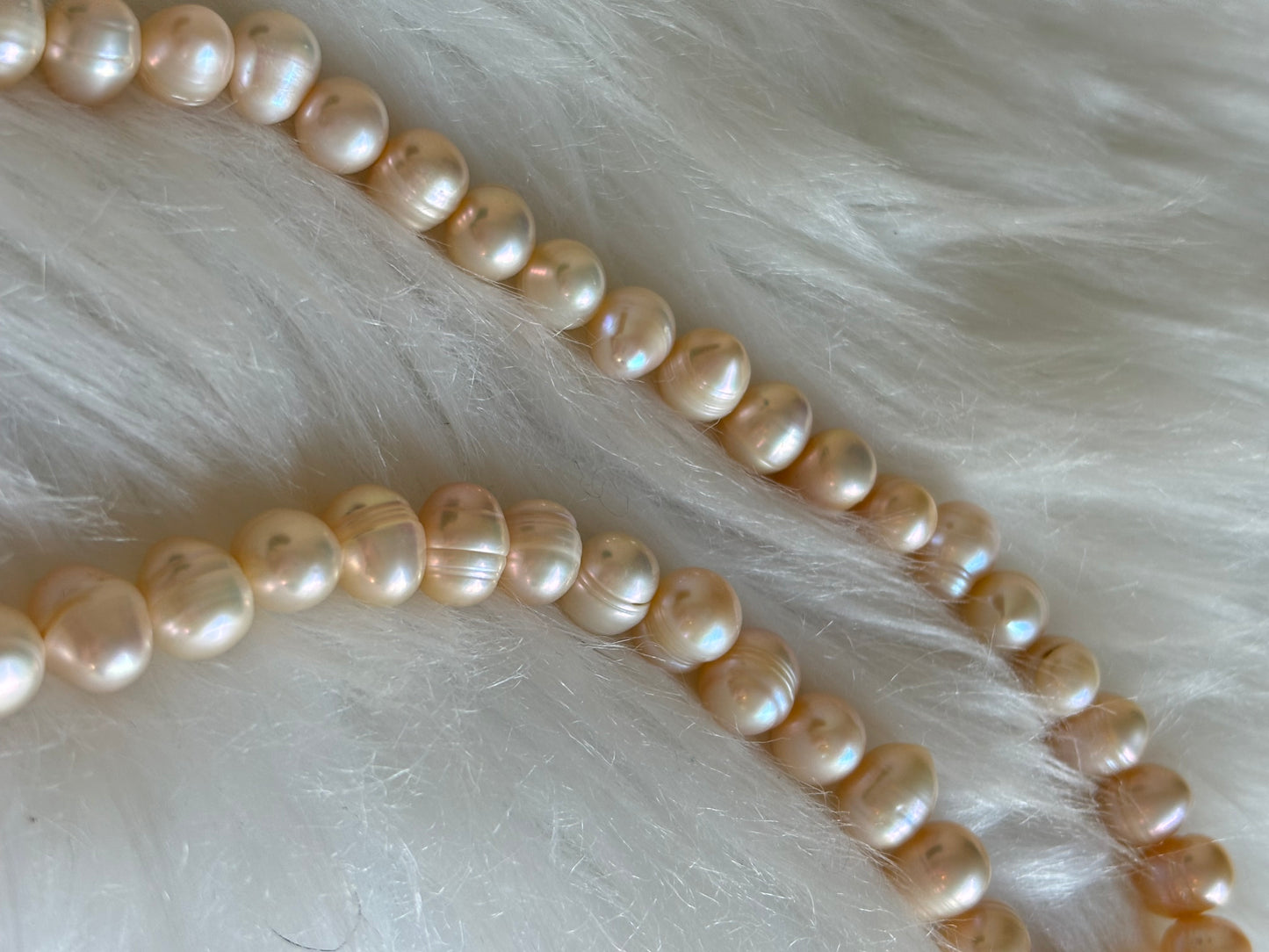 #0107 Vintage Genuine Pearl Necklace