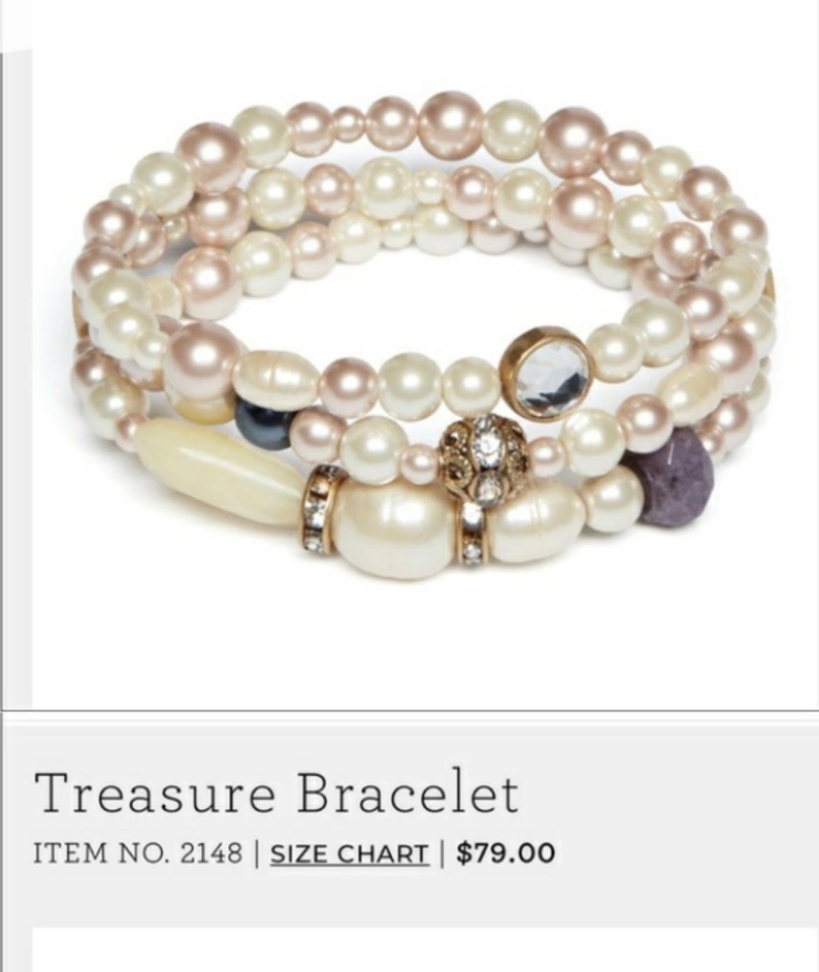 #0044 Cabi “Treasure Bracelet”